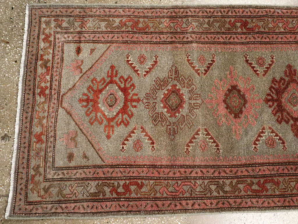 Vintage Persian Malayer Runner, No.31024 - Gss