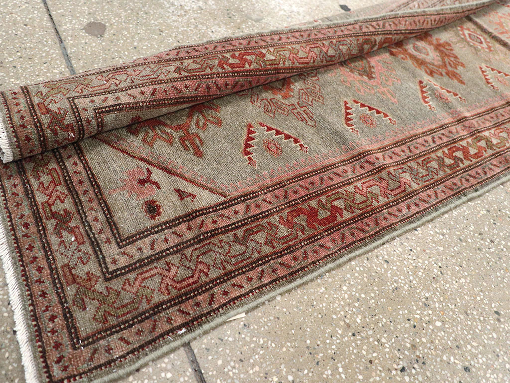 Vintage Persian Malayer Runner, No.31024 - Gss