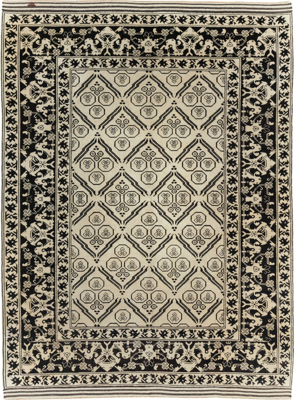 Vintage Turkish Anatolian Accent Rug, No.31028 - Gss