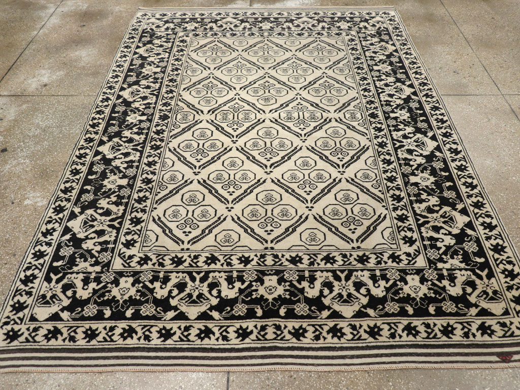 Vintage Turkish Anatolian Accent Rug, No.31028 - Gss