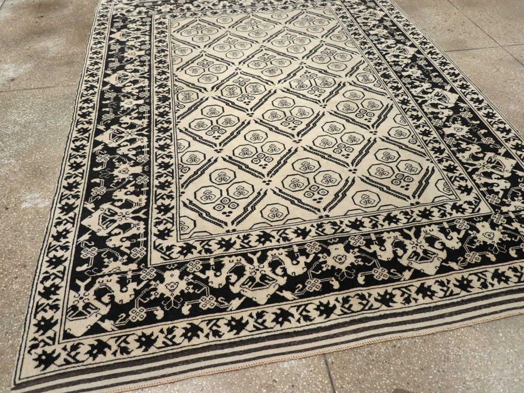 Vintage Turkish Anatolian Accent Rug, No.31028 - Gss