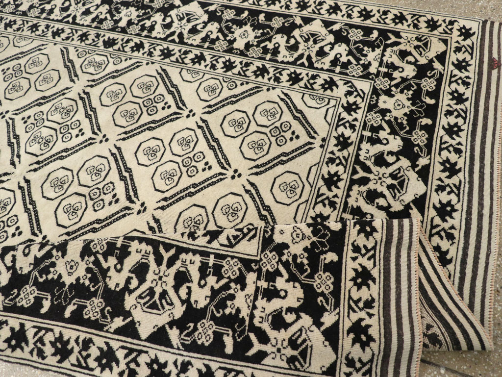 Vintage Turkish Anatolian Accent Rug, No.31028 - Gss