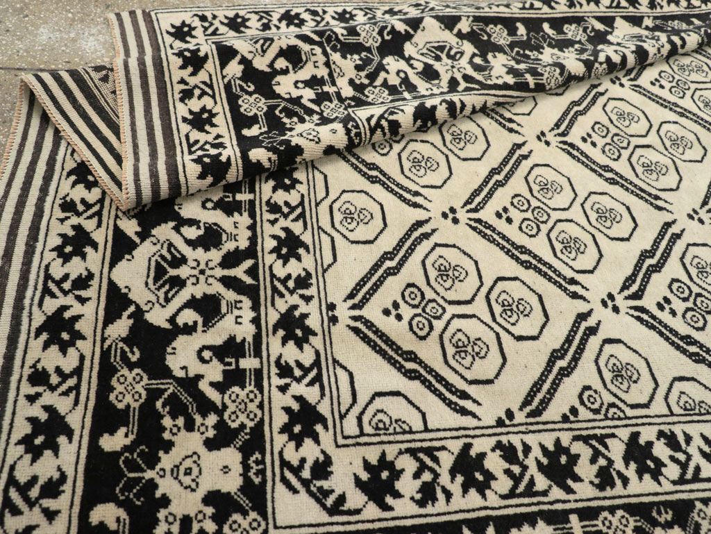 Vintage Turkish Anatolian Accent Rug, No.31028 - Gss