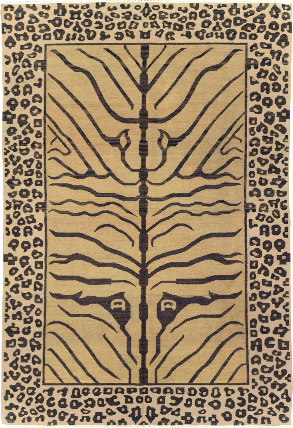 Modern Turkish Flatweave Kilim, No.31031 - Gss