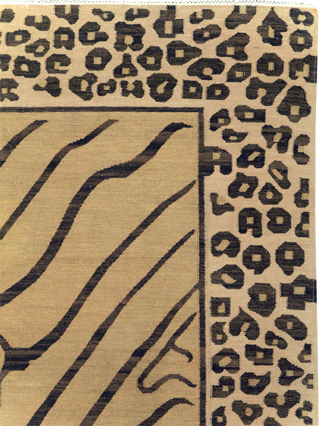 Modern Turkish Flatweave Kilim, No.31031 - Gss