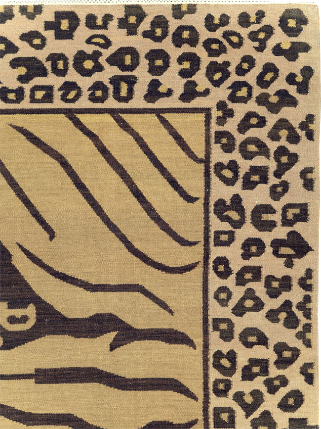 Modern Turkish Flatweave Kilim, No.31031 - Gss
