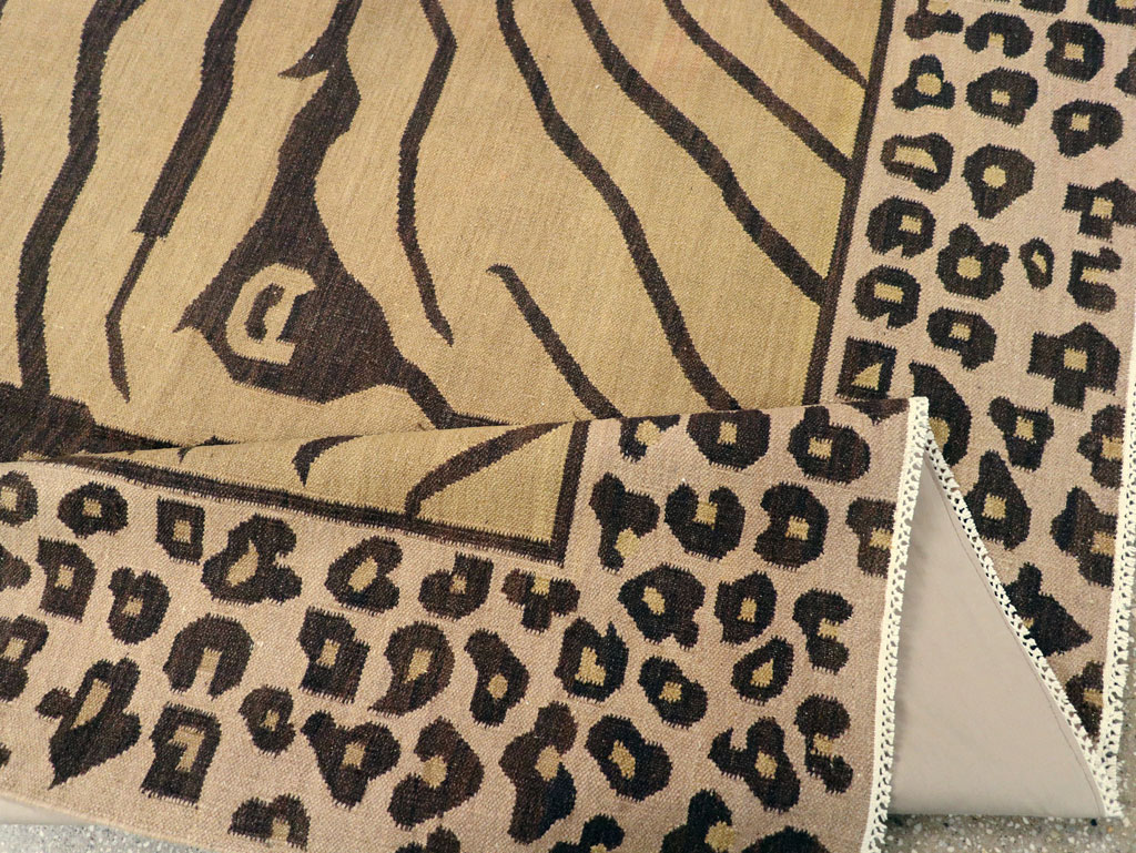 Modern Turkish Flatweave, No.31031 - Gss