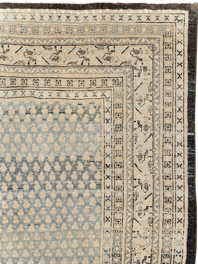 Antique Persian Tabriz Small Room Size Carpet, No.31035 - Gss