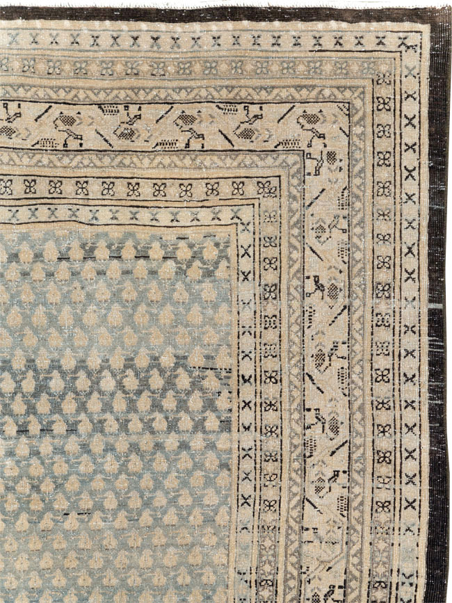 Antique Persian Tabriz Small Room Size Carpet, No.31035 - Gss