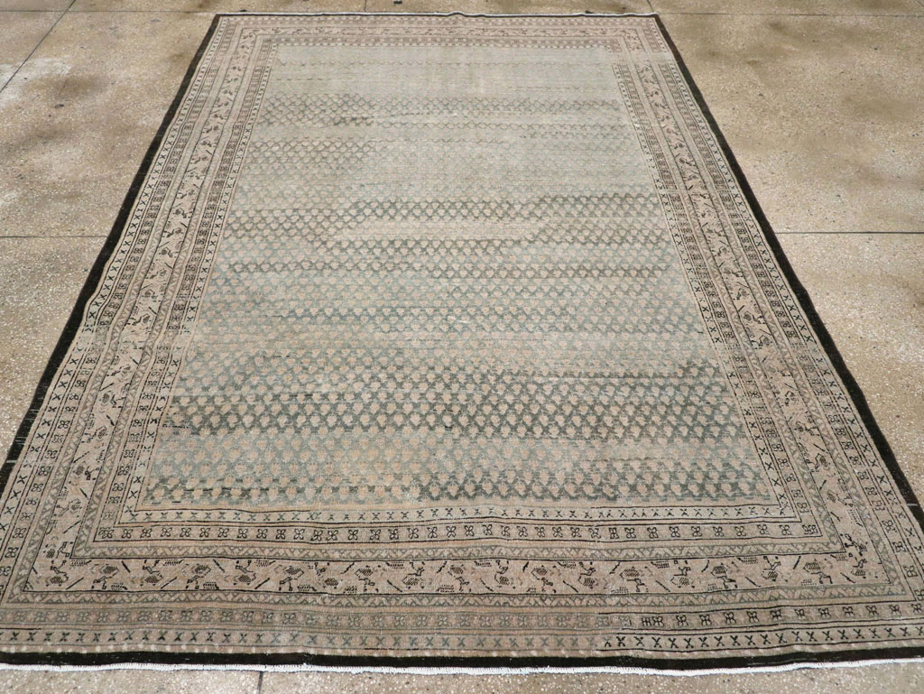 Antique Persian Tabriz Small Room Size Carpet, No.31035 - Gss