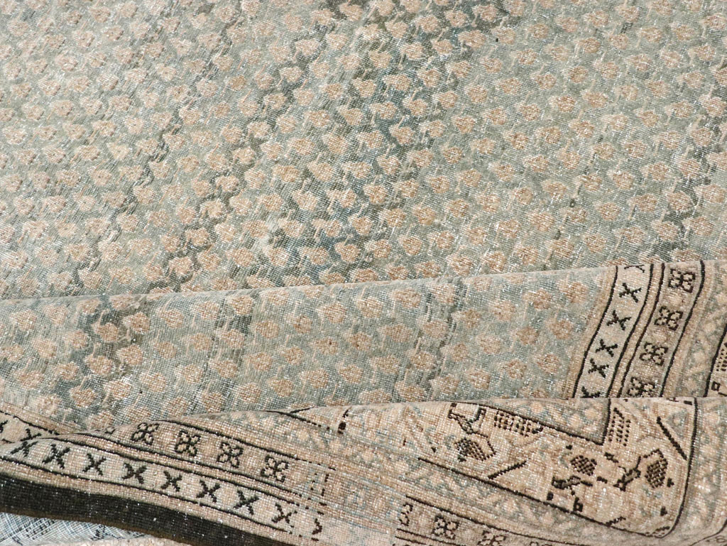 Antique Persian Tabriz Small Room Size Carpet, No.31035 - Gss