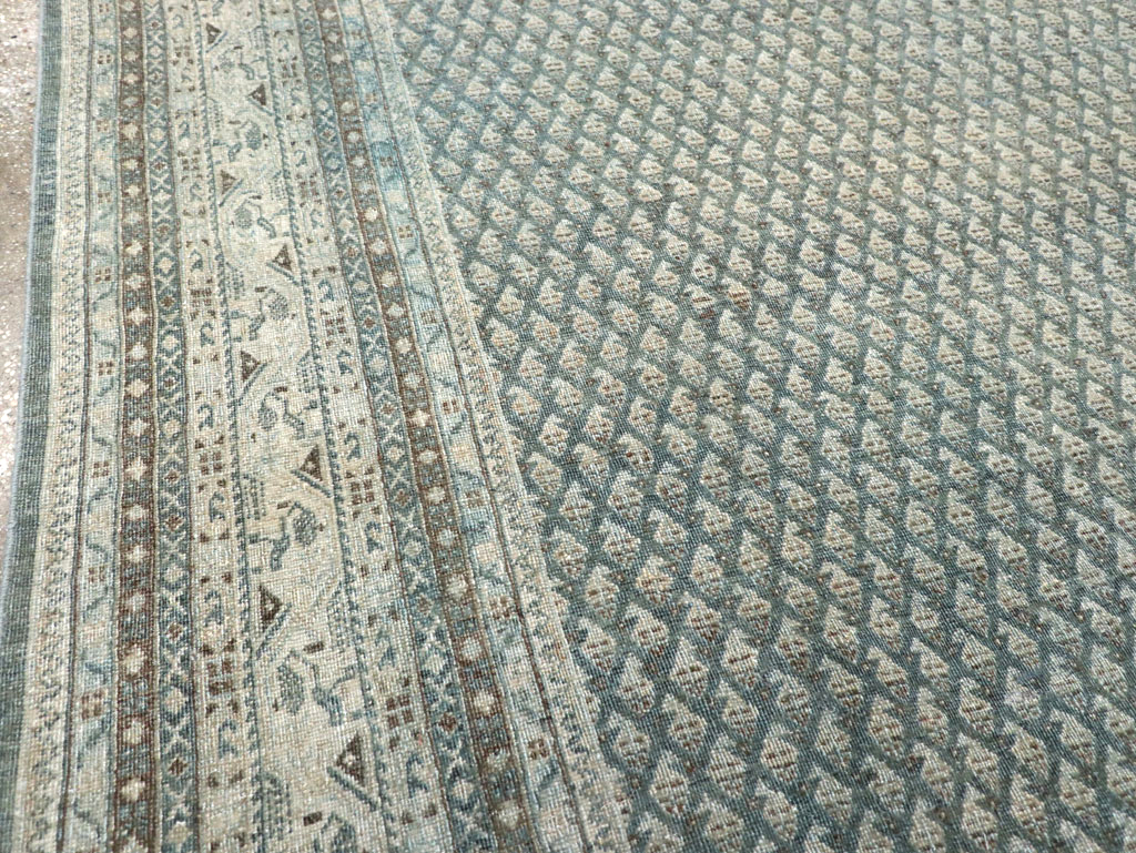 Vintage Persian Tabriz Accent Carpet, No.31037 - Gss