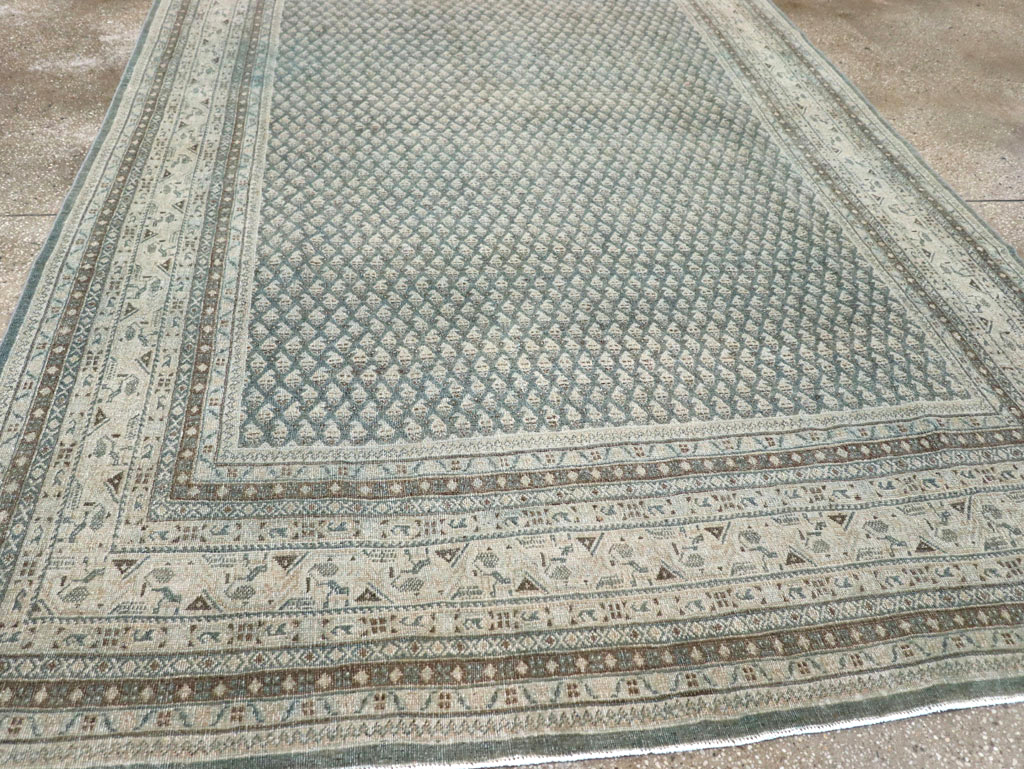Vintage Persian Tabriz Accent Carpet, No.31037 - Gss