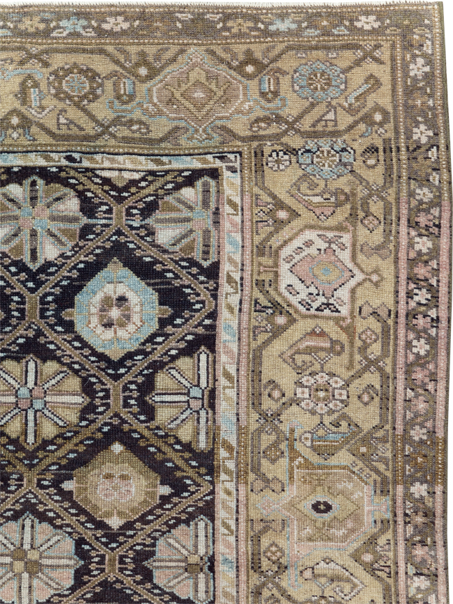 Antique Persian Kurd Gallery Rug, No.31038 - Gss