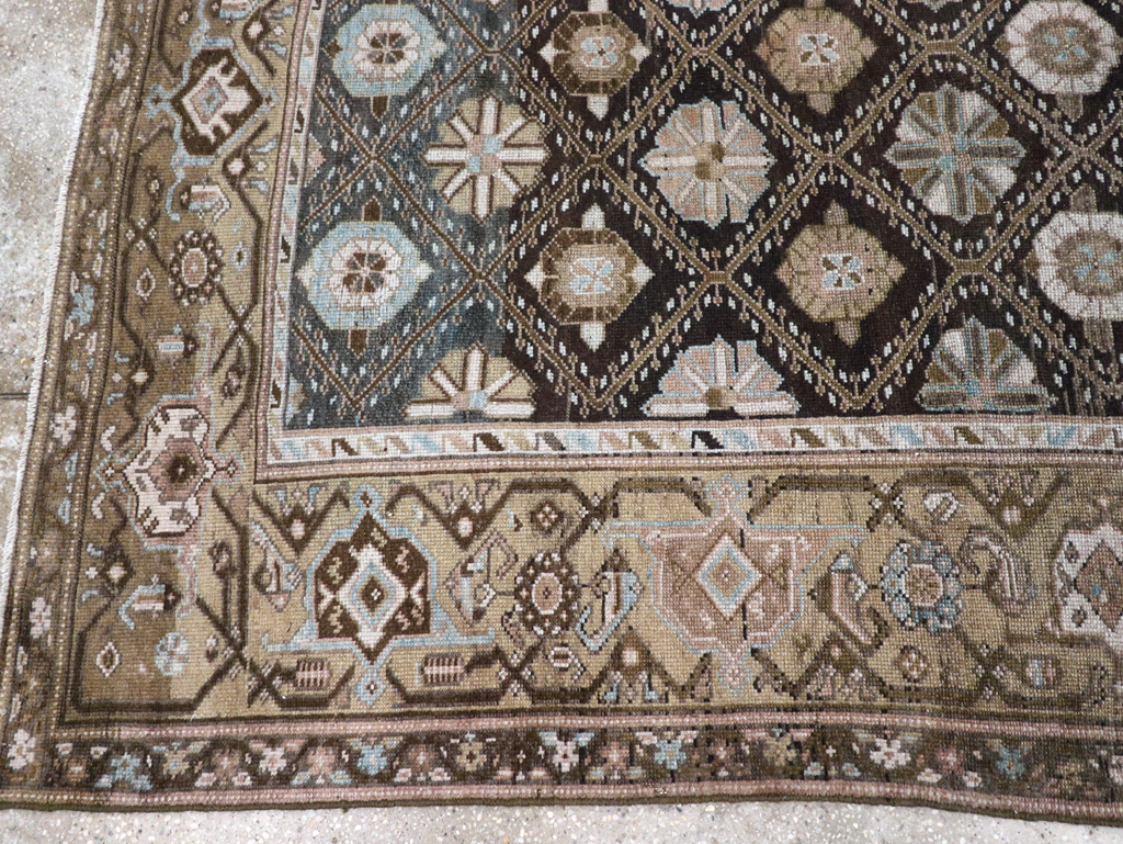 Antique Persian Kurd Gallery Rug, No.31038 - Gss