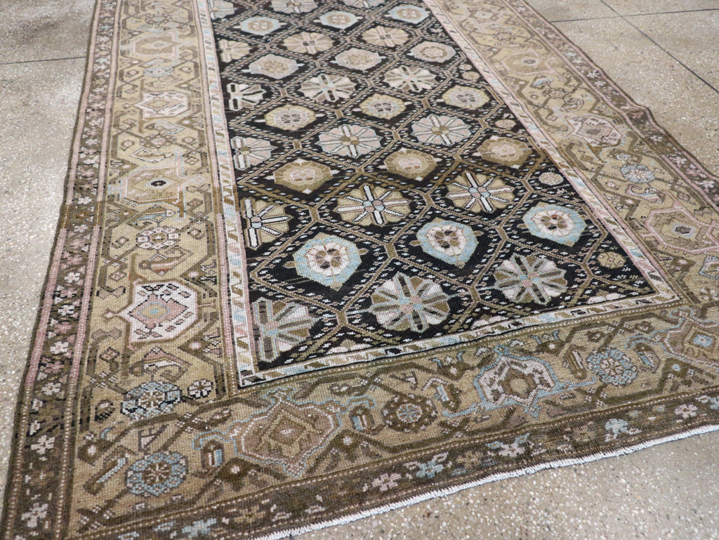 Antique Persian Kurd Gallery Rug, No.31038 - Gss