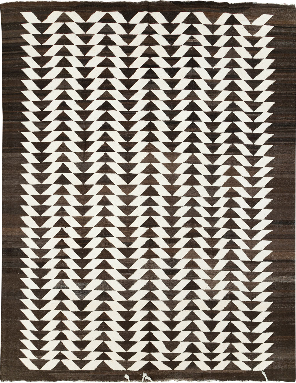 Contemporary Turkish Flatweave Kilim Room Size Carpet, No.31045 - Gss