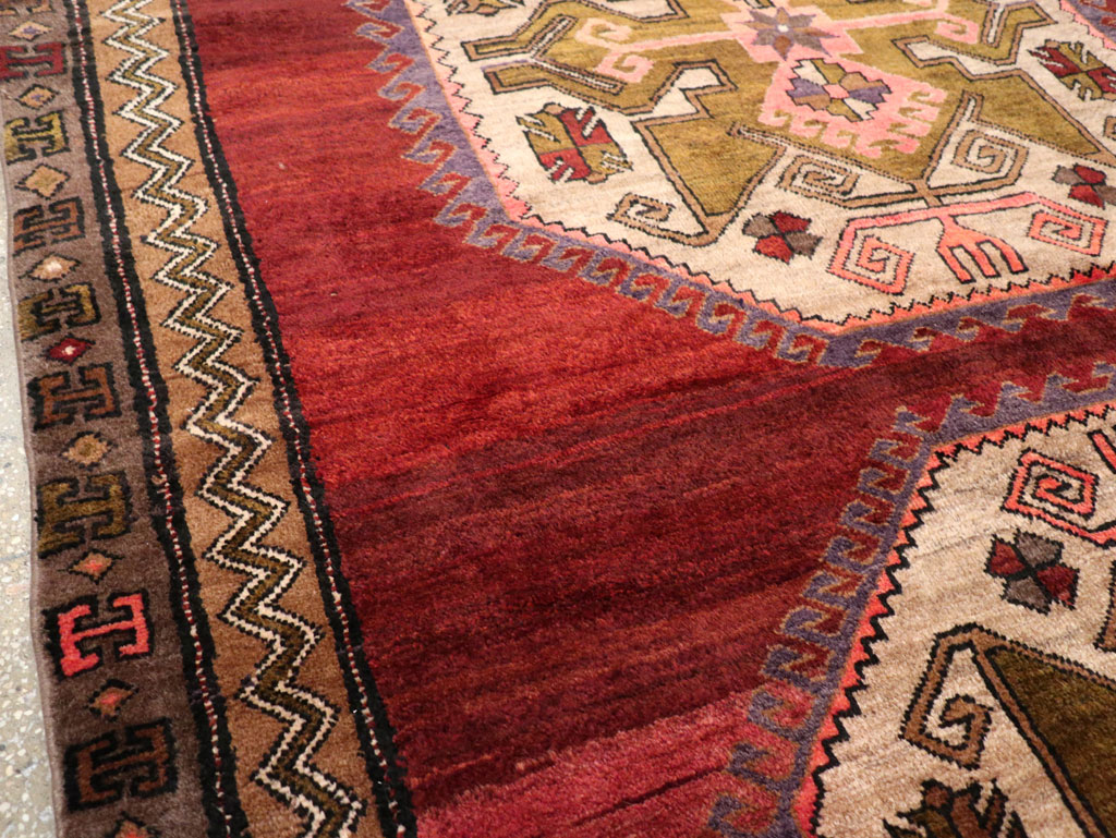 Vintage Turkish Anatolian Accent Rug, No.31047 - Gss
