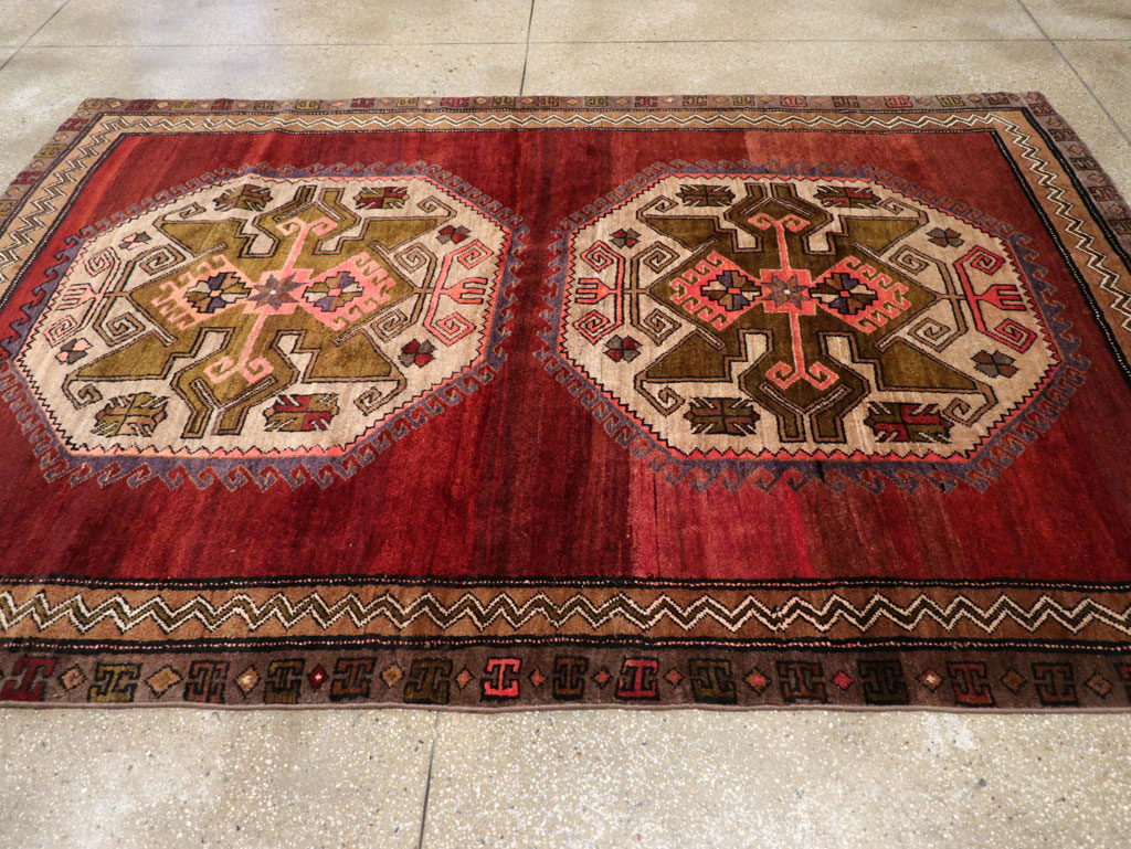 Vintage Turkish Anatolian Accent Rug, No.31047 - Gss