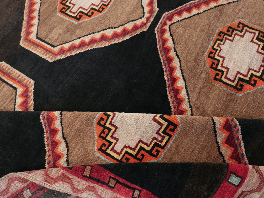 Vintage Turkish Anatolian Gallery Carpet, No.31054 - Gss