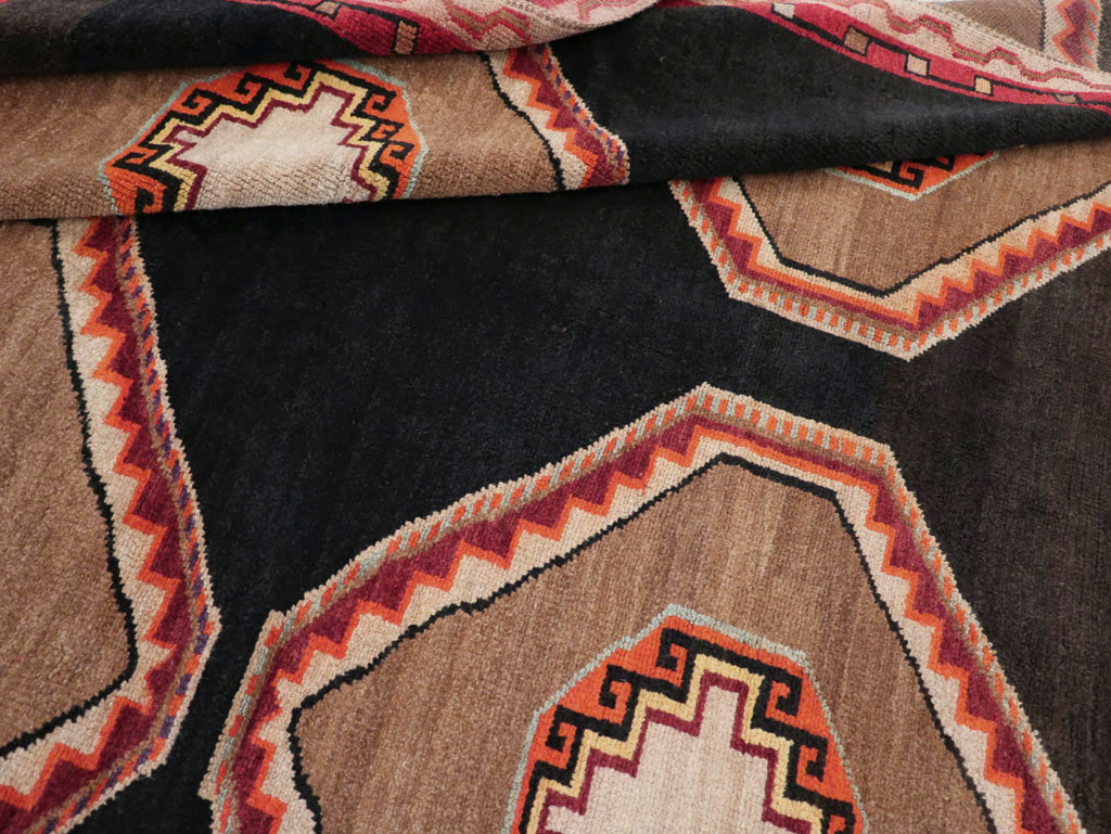 Vintage Turkish Anatolian Gallery Carpet, No.31054 - Gss