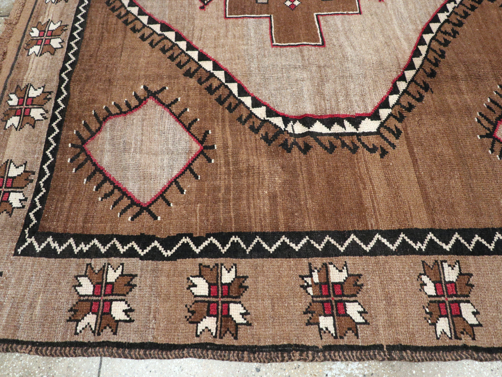 Vintage Turkish Anatolian Tribal Room Size Carpet, No.31055 - Gss