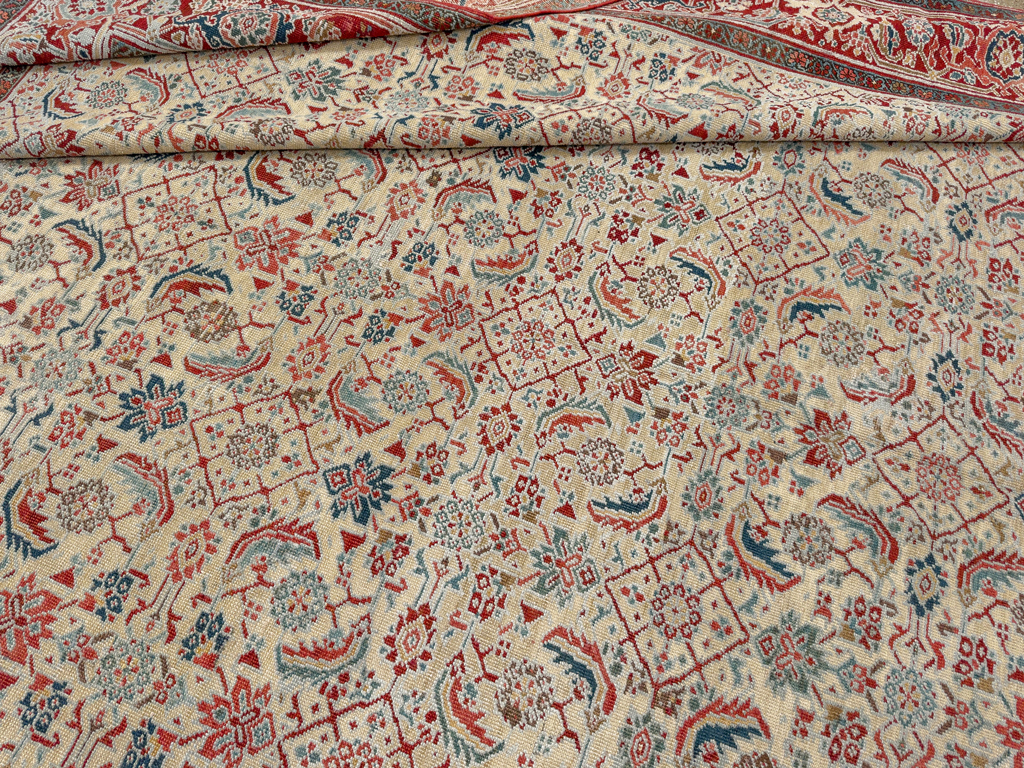 Antique Persian Heriz Large Carpet, No.31057 - Gss