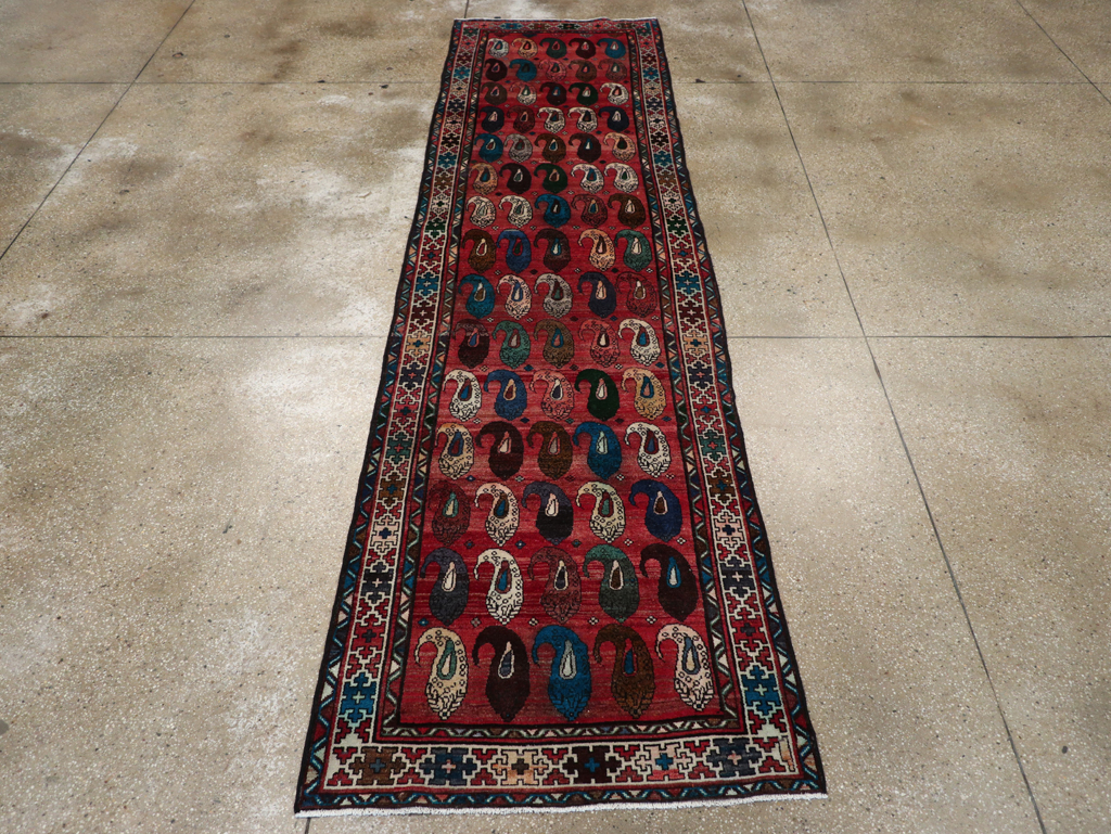 Vintage Persian Malayer Runner (Pair: 1 of 2), No.31066 - Gss