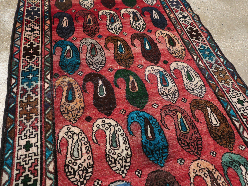 Vintage Persian Malayer Runner (Pair: 1 of 2), No.31066 - Gss