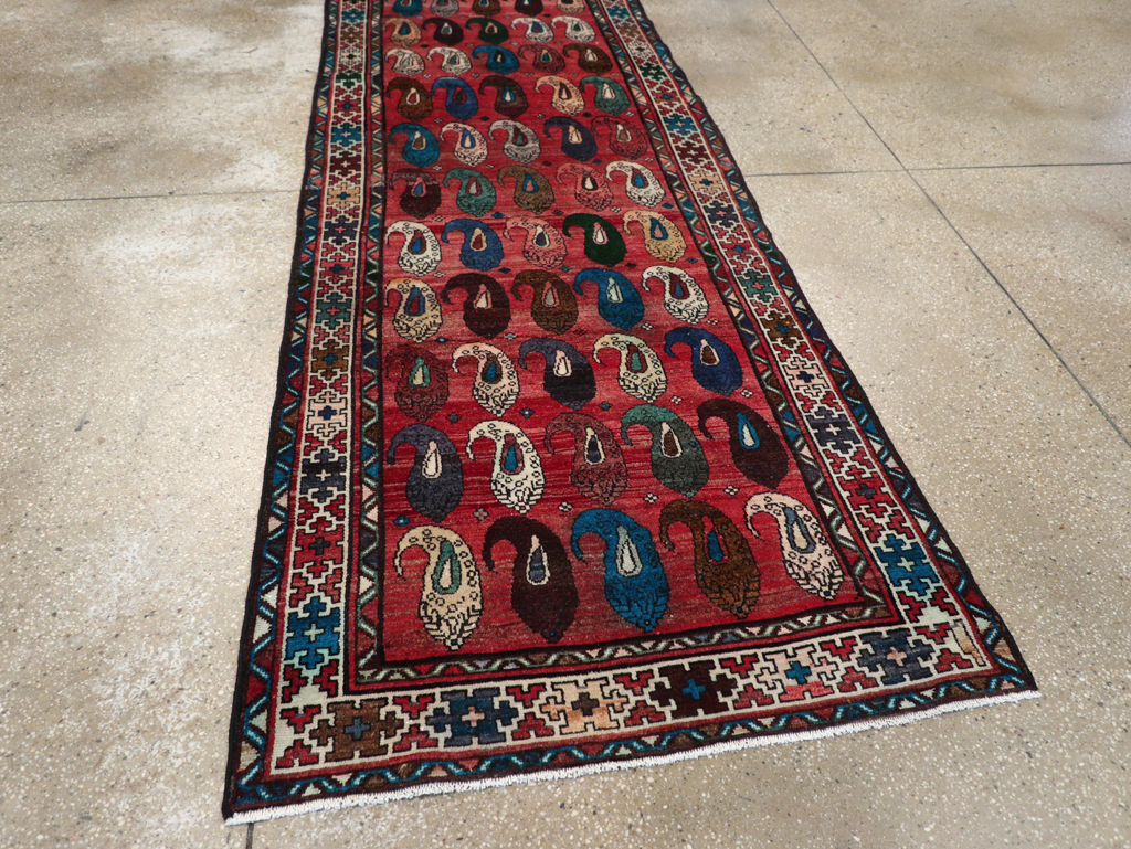 Vintage Persian Malayer Runner (Pair: 1 of 2), No.31066 - Gss