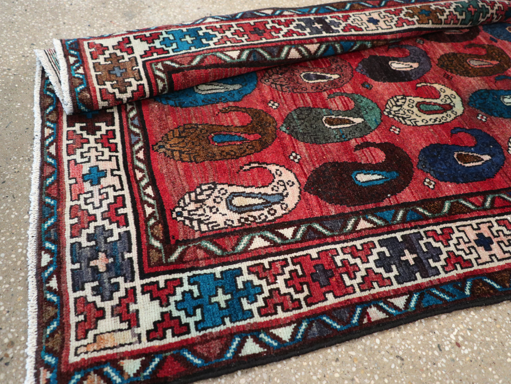 Vintage Persian Malayer Runner (Pair: 1 of 2), No.31066 - Gss