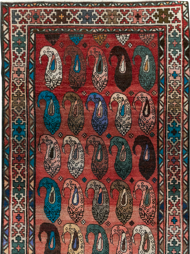 Vintage Persian Malayer Runner (Pair: 2 of 2), No.31067 - Gss