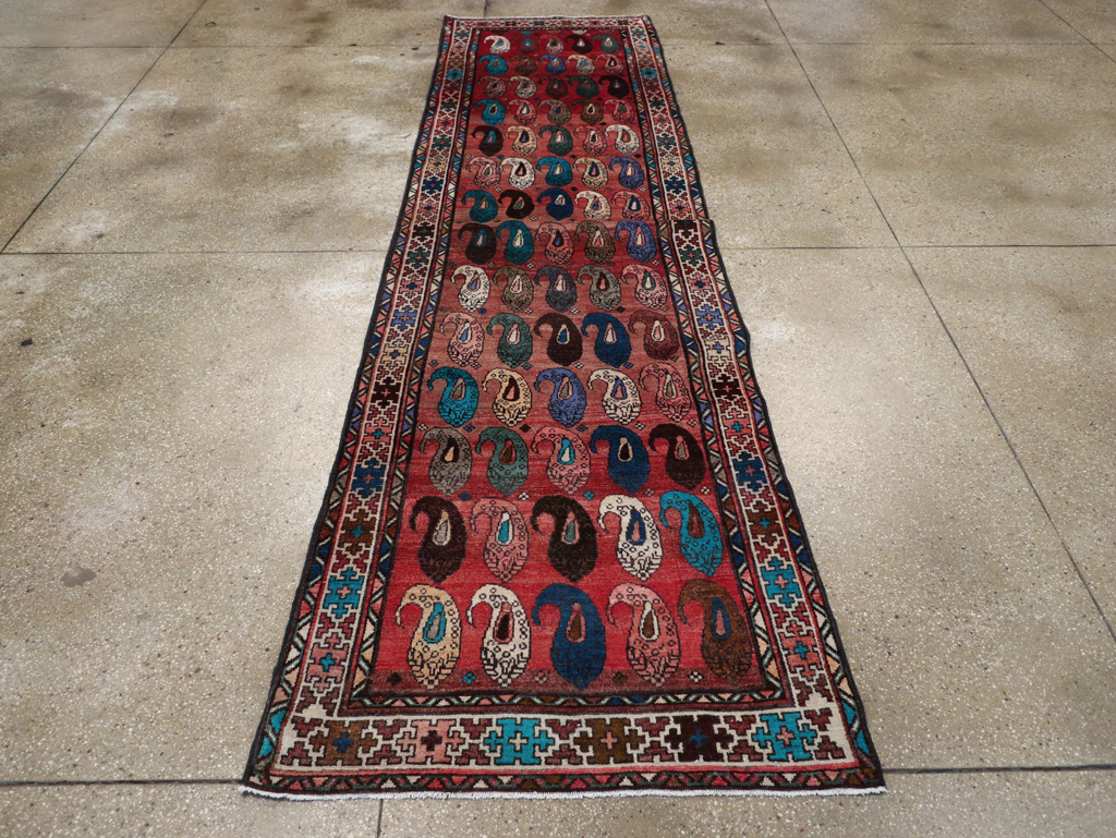 Vintage Persian Malayer Runner (Pair: 2 of 2), No.31067 - Gss