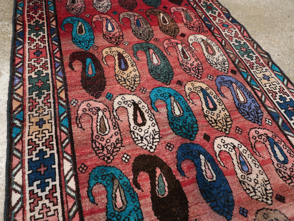 Vintage Persian Malayer Runner (Pair: 2 of 2), No.31067 - Gss