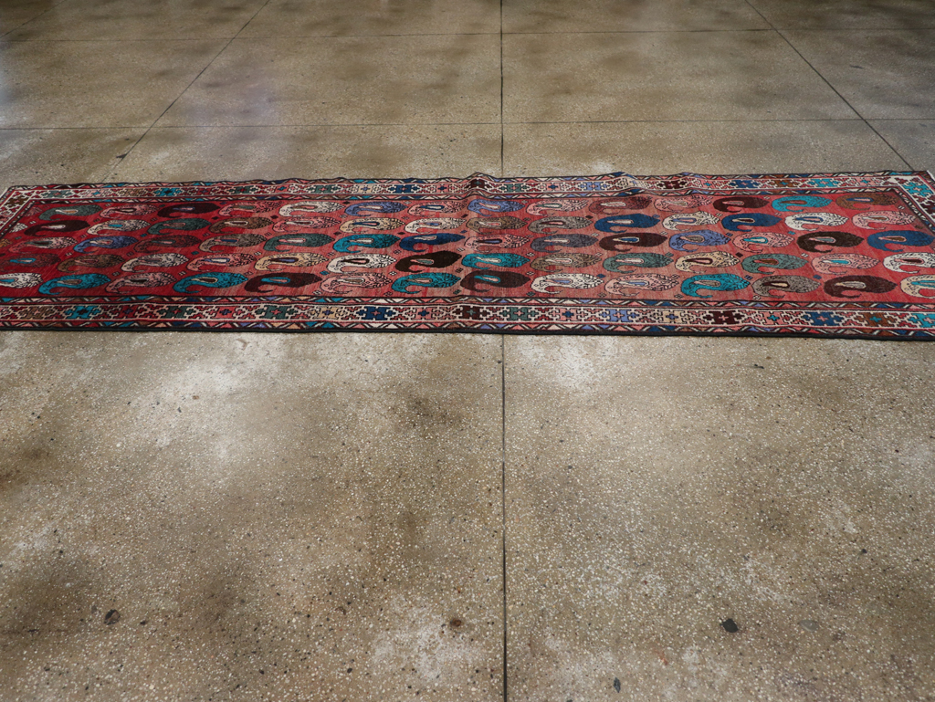 Vintage Persian Malayer Runner (Pair: 2 of 2), No.31067 - Gss