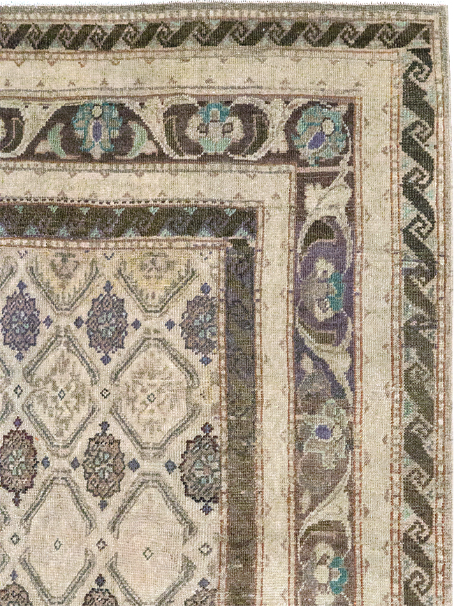 Vintage Persian Mahal Gallery Rug, No.31070 - Gss