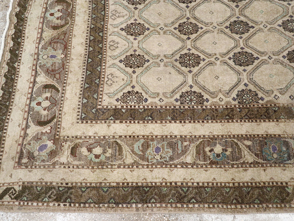 Vintage Persian Mahal Gallery Rug, No.31070 - Gss