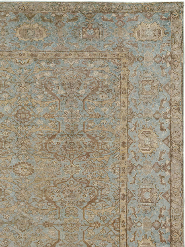 Antique Persian Malayer Large Carpet, No.31077 - Gss