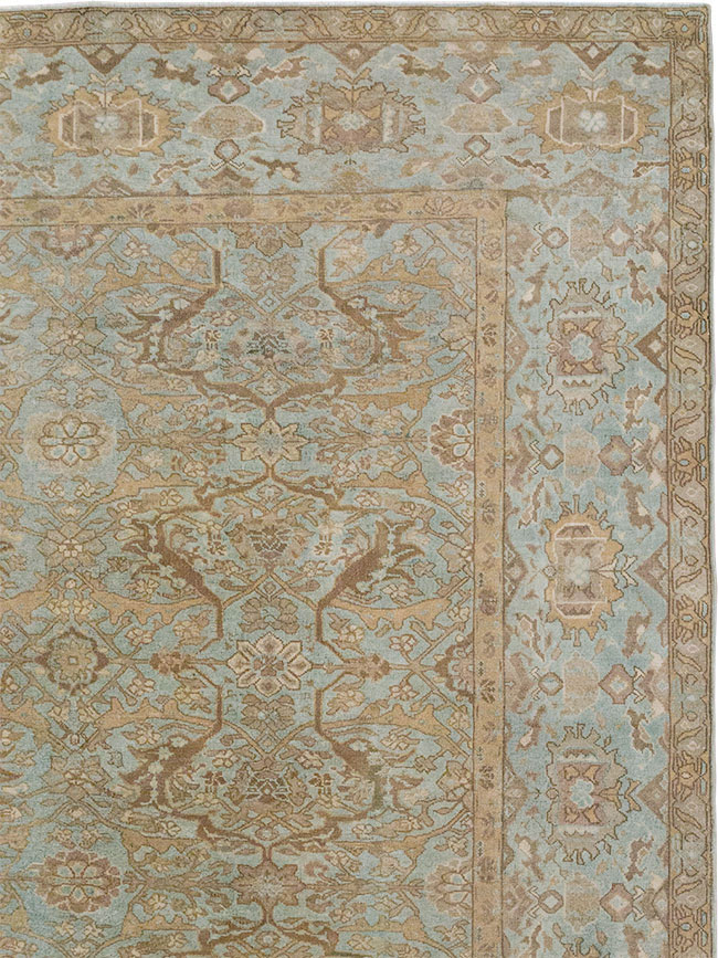 Antique Persian Malayer Large Carpet, No.31077 - Gss