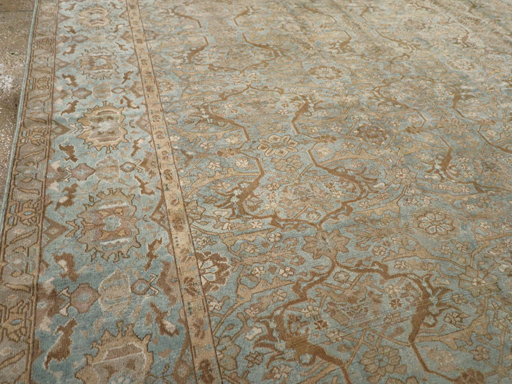 Antique Persian Malayer Large Carpet, No.31077 - Gss