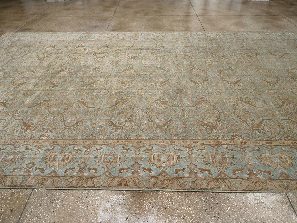 Antique Persian Malayer Large Carpet, No.31077 - Gss