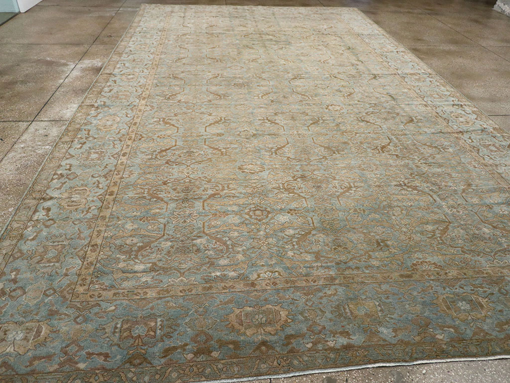 Antique Persian Malayer Large Carpet, No.31077 - Gss