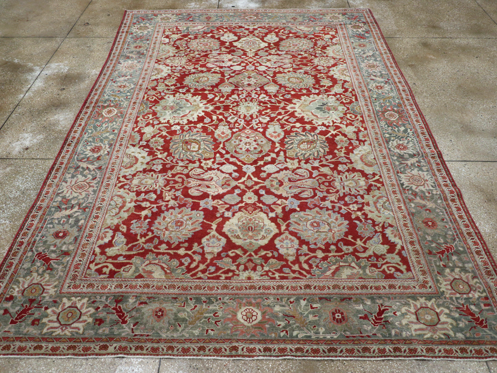 Antique Persian Mahal Carpet, No.31085 - Gss