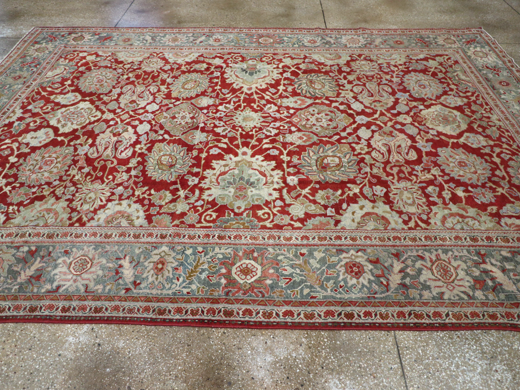 Antique Persian Mahal Carpet, No.31085 - Gss