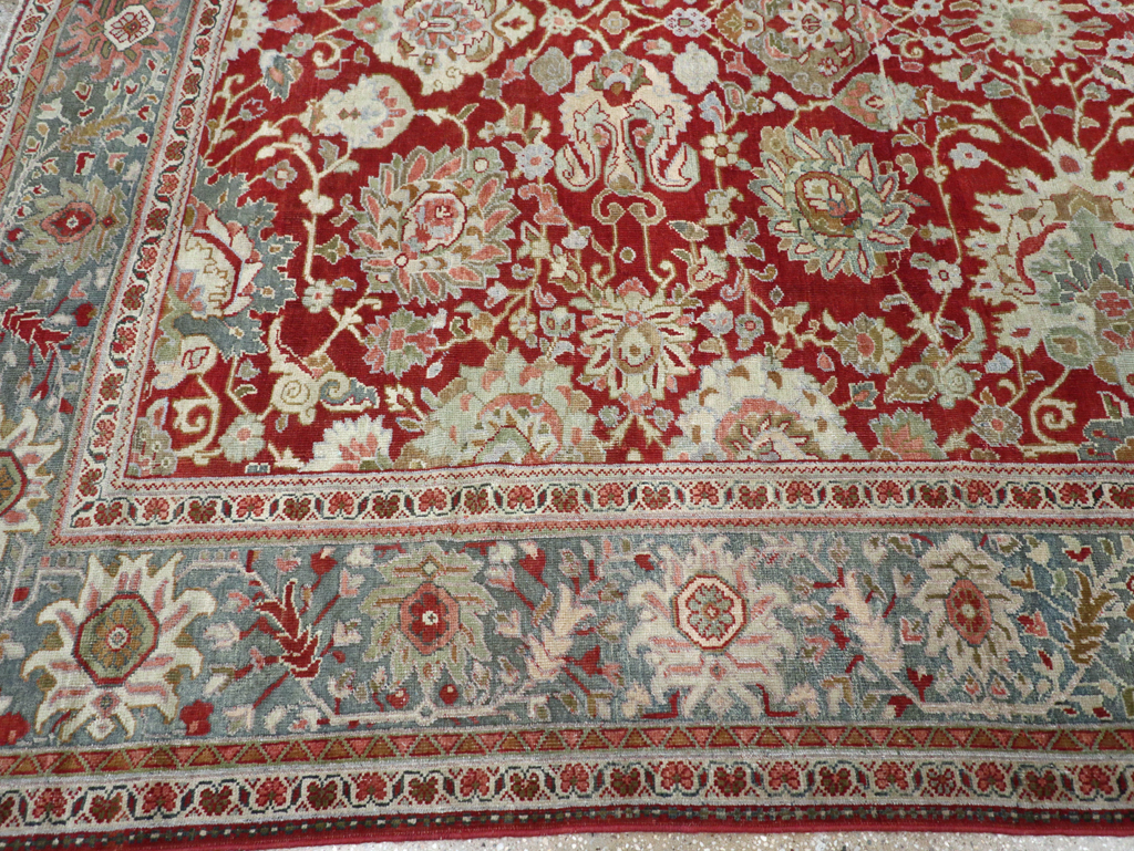 Antique Persian Mahal Carpet, No.31085 - Gss