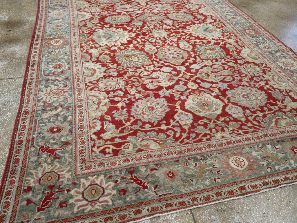 Antique Persian Mahal Carpet, No.31085 - Gss