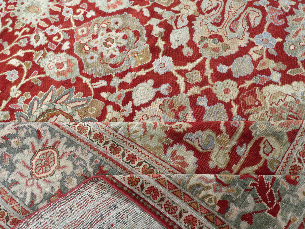 Antique Persian Mahal Carpet, No.31085 - Gss