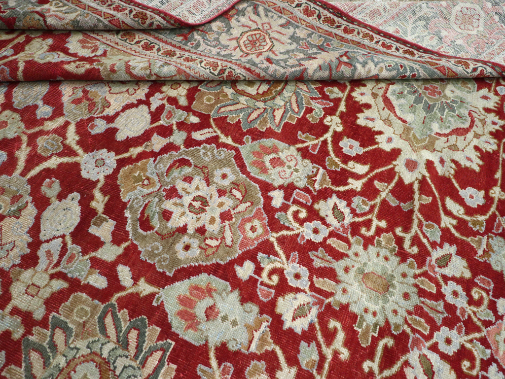 Antique Persian Mahal Carpet, No.31085 - Gss