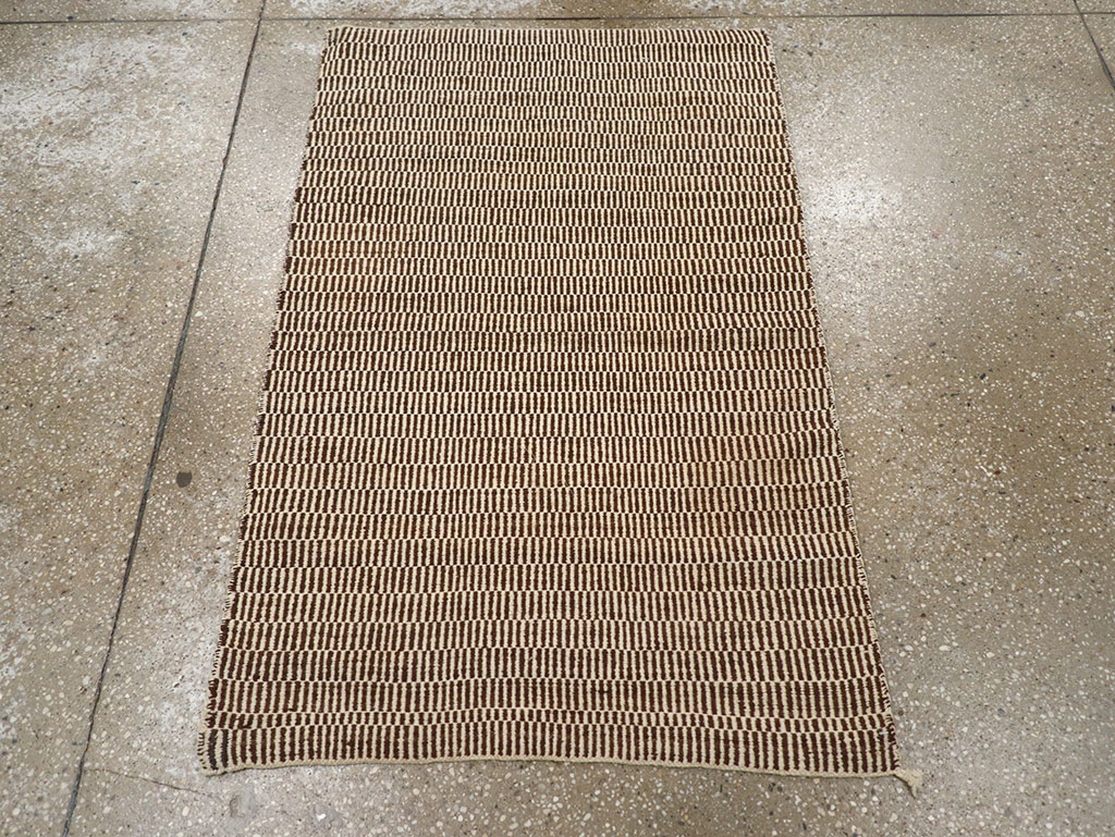 Vintage American Navajo Throw Rug, No.31086 - Gss