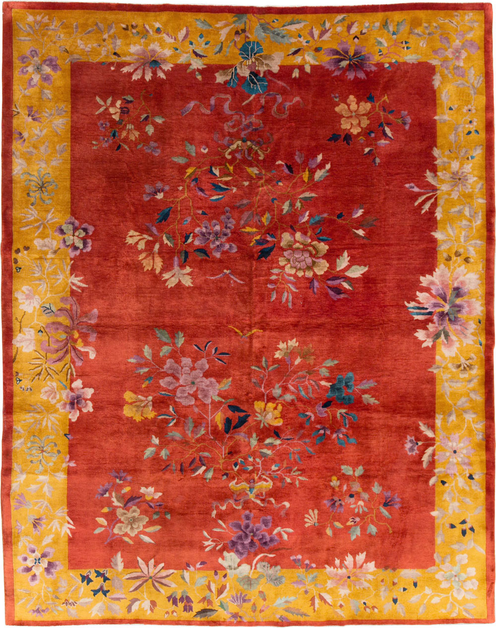 Vintage Chinese Art Deco Room Size Carpet, No.31098 - Gss